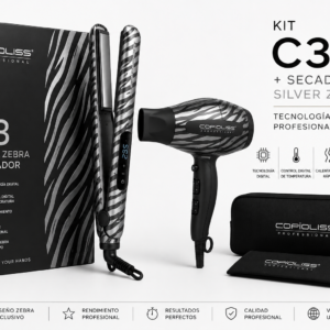 KIT C3 + SECADOR SILVER ZEBRA